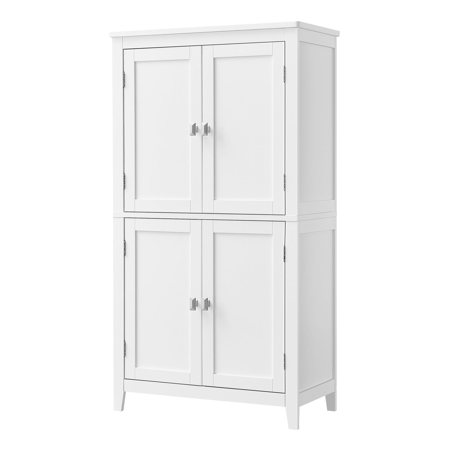 Freestanding storage cabinet with adjustable shelves for bathroom - image 17