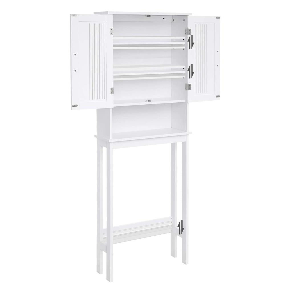 White Over-the-Toilet Storage Cabinet - image 5
