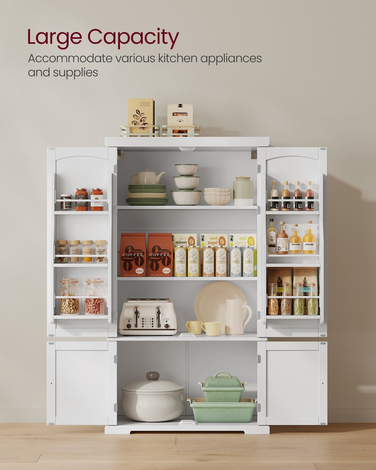 Freestanding Kitchen Pantry Cabinet - image 3