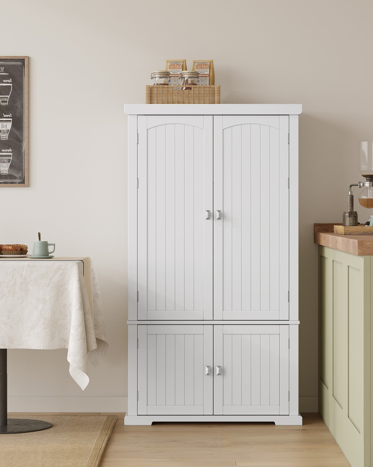 Freestanding Kitchen Pantry Cabinet - image 7