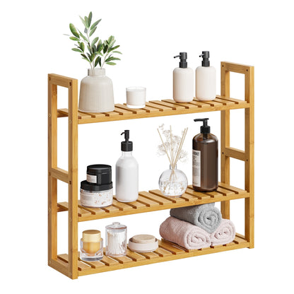 Bamboo Bathroom Shelf