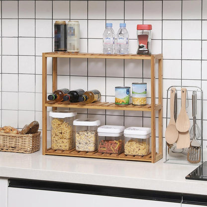 Bamboo Bathroom Shelf