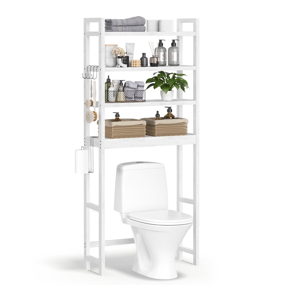 4-Tier Over-the-Toilet Storage Shelf