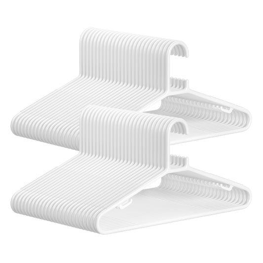 Plastic Clothes Hangers 50 Pack - image 1