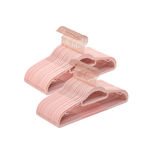 Pack of 50 Heavy-Duty Plastic Hangers