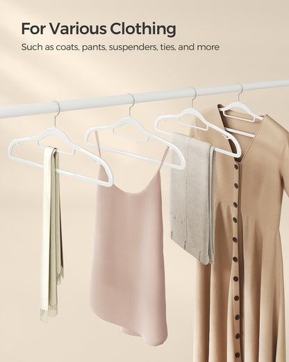 Pack of 50 Heavy-Duty Plastic Hangers with Non-Slip Design - image 6