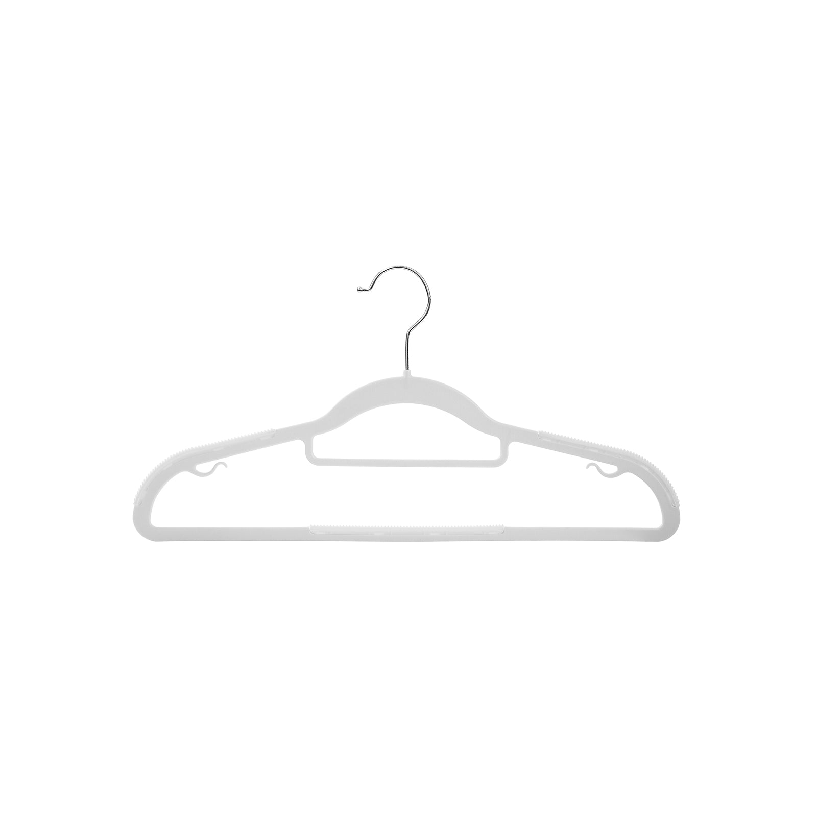 Pack of 50 Heavy-Duty Plastic Hangers with Non-Slip Design - image 7