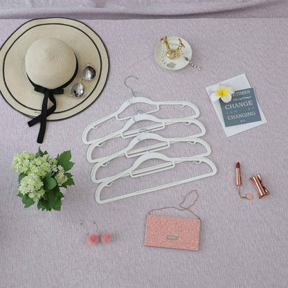 Pack of 50 Heavy-Duty Plastic Hangers with Non-Slip Design - image 8