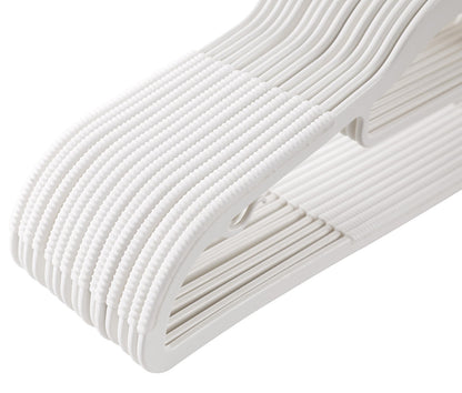 Pack of 50 Heavy-Duty Plastic Hangers with Non-Slip Design - image 11