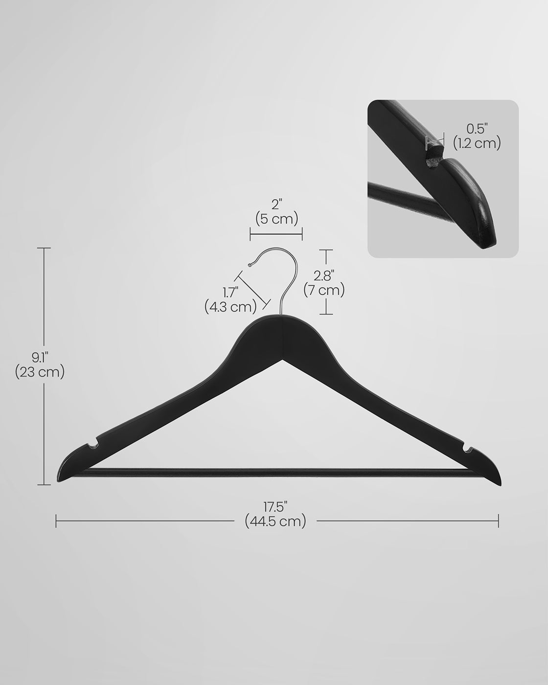 20 Pack Wood Hangers - image 16