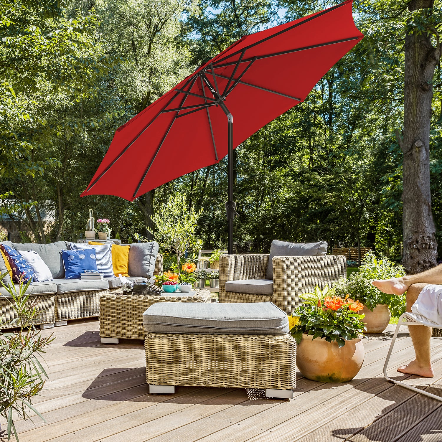 7.5ft Sun Parasol for Patio - image 3