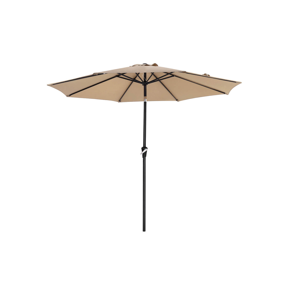 Patio Umbrella with Tilt and Crank Mechanism