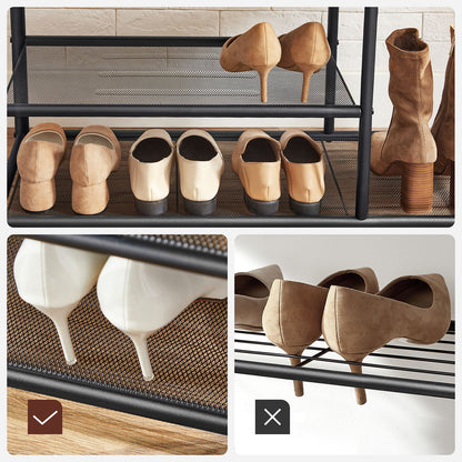 Coat Rack with Shoe Bench - image 6