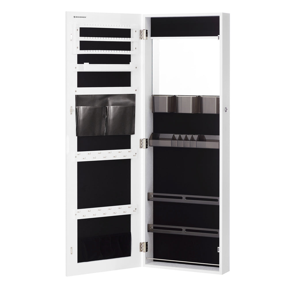 Lockable Jewelry Cabinet Armoire - image 1