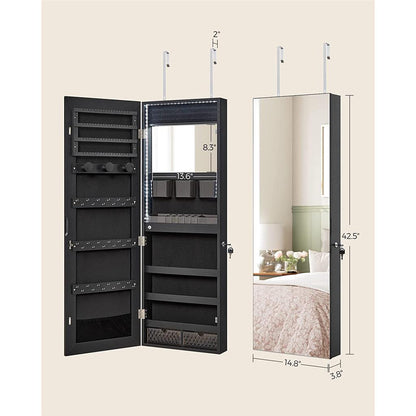Jewelry Cabinet with LED Lights