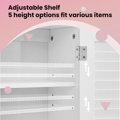 Bathroom Wall Cabinet, Wall-Mounted Bathroom Storage Cabinet - image 3