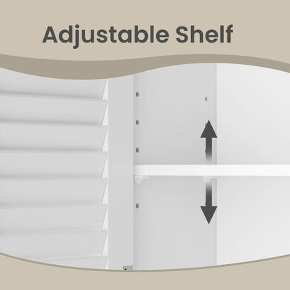 Bathroom Wall Cabinet, Wall-Mounted Bathroom Storage Cabinet - image 5