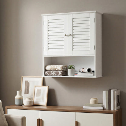 Bathroom Wall Cabinet, Wall-Mounted Bathroom Storage Cabinet - image 11