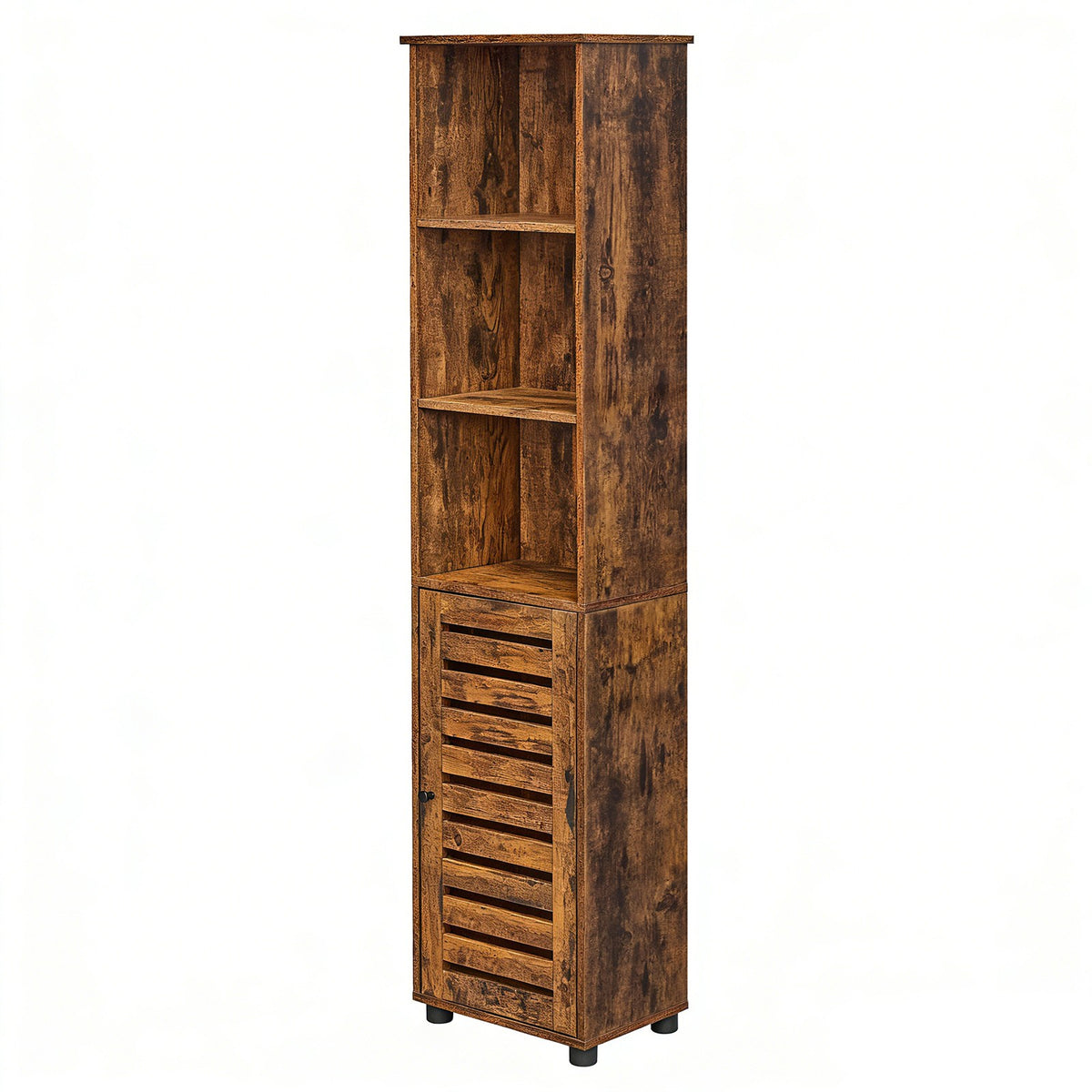 Freestanding Tall Bathroom Storage Cabinet, Bathroom Floor Cabinet, with Open Shelves, Adjustable Shelves - image 1
