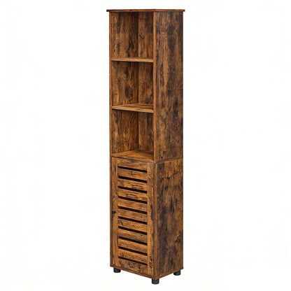 Freestanding Tall Bathroom Storage Cabinet, Bathroom Floor Cabinet, with Open Shelves, Adjustable Shelves - image 1