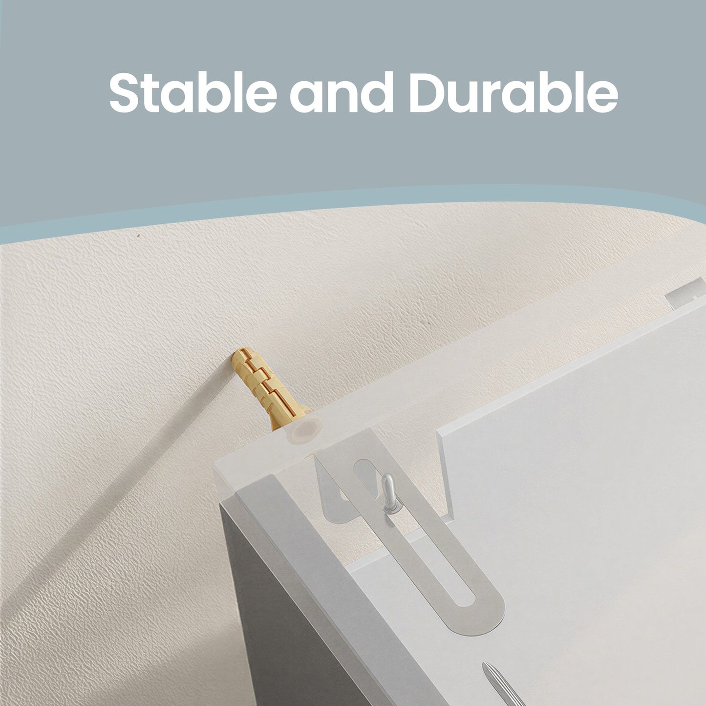 Pedestal Under Sink Bathroom Storage Cabinet, Bathroom vanity unit with 3 Drawers, 30 x 70 x 64 cm, White - image 13