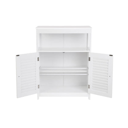 Wooden Bathroom Floor Cabinet - image 2