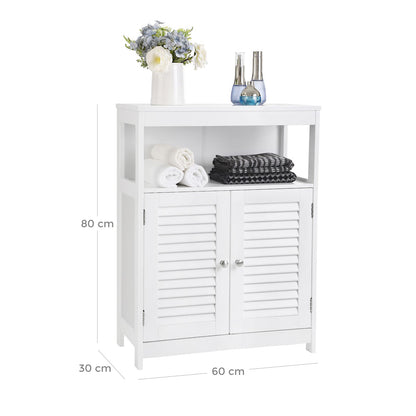 Wooden Bathroom Floor Cabinet - image 6