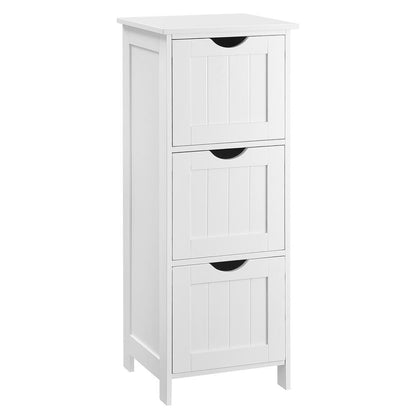 Bathroom Floor Storage Cabinet with 4 Drawers Mystic Grey - image 40