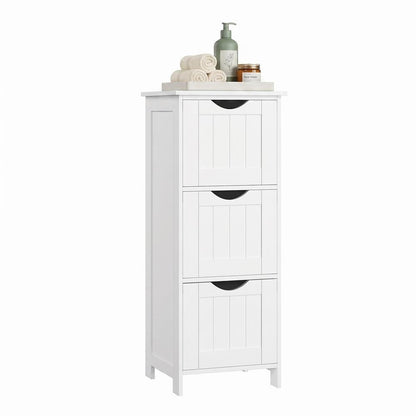 Bathroom Floor Storage Cabinet with 4 Drawers Mystic Grey - image 33