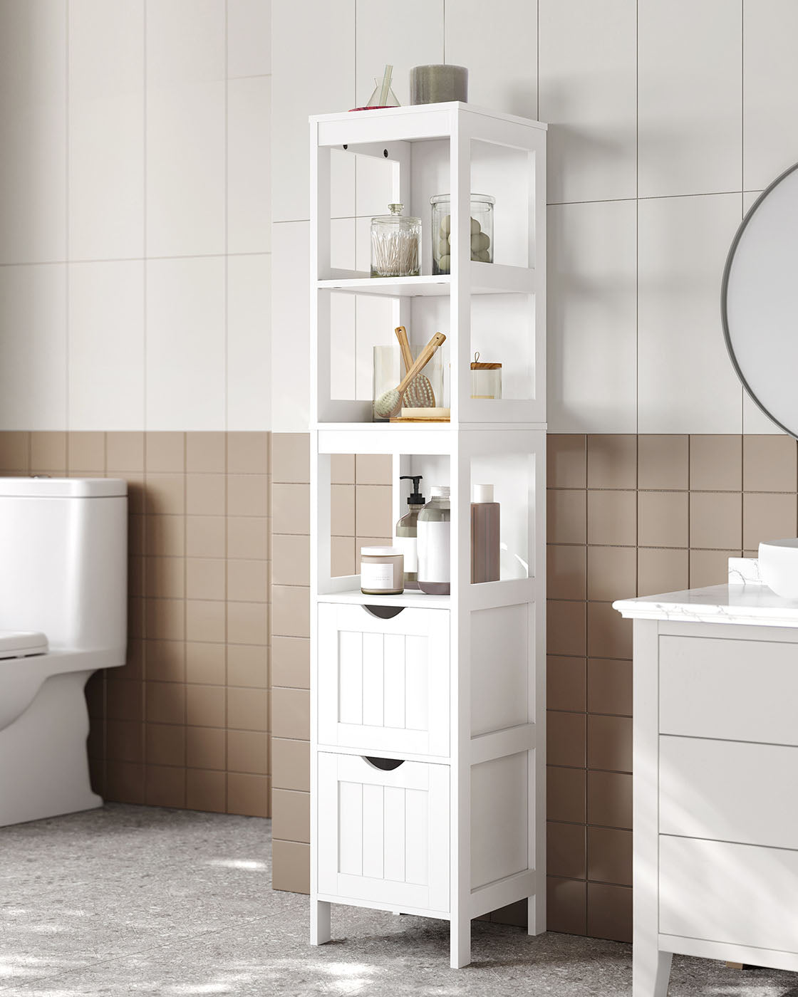 Tall Bathroom Cabinet - image 2
