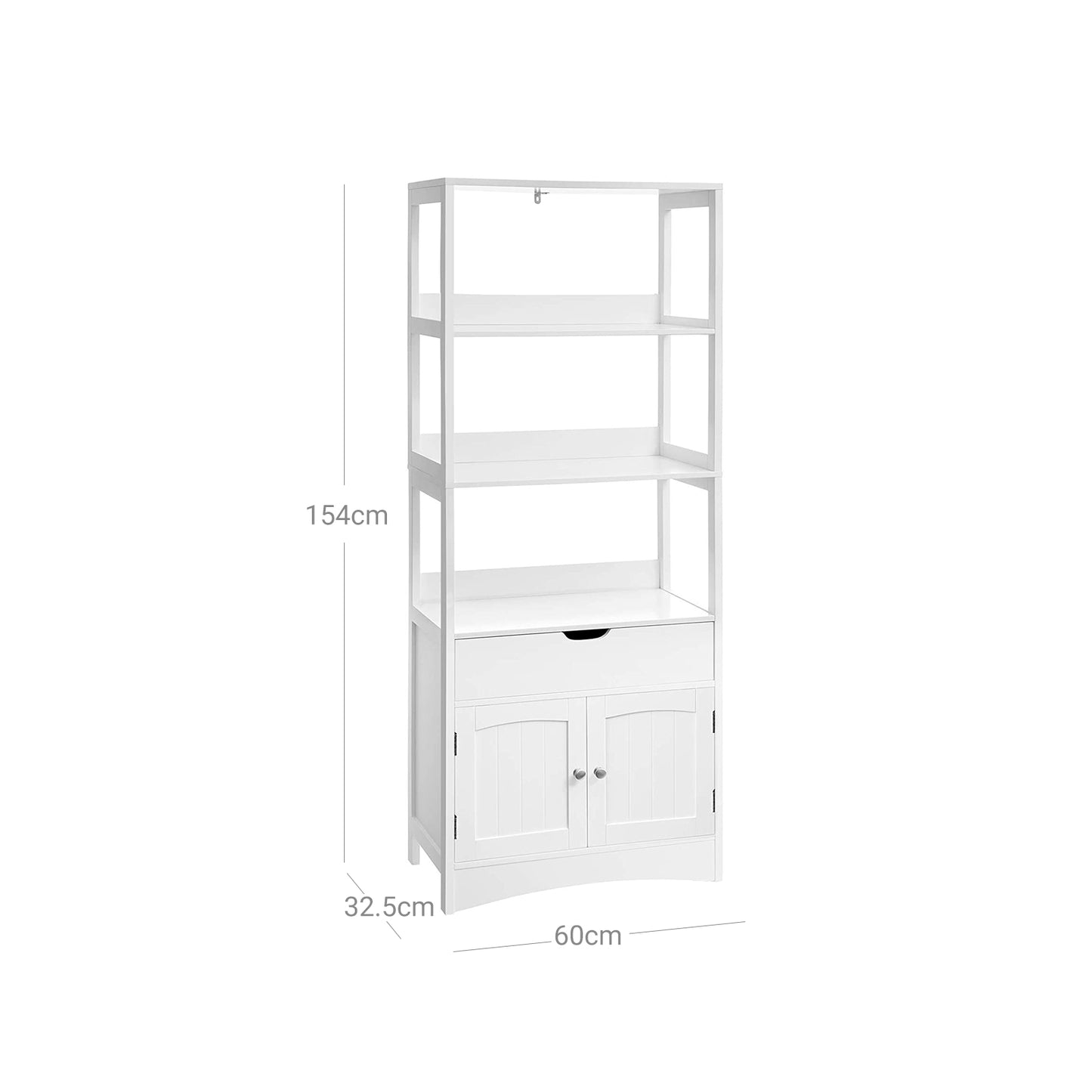 3 Open Shelves Cabinet - image 8