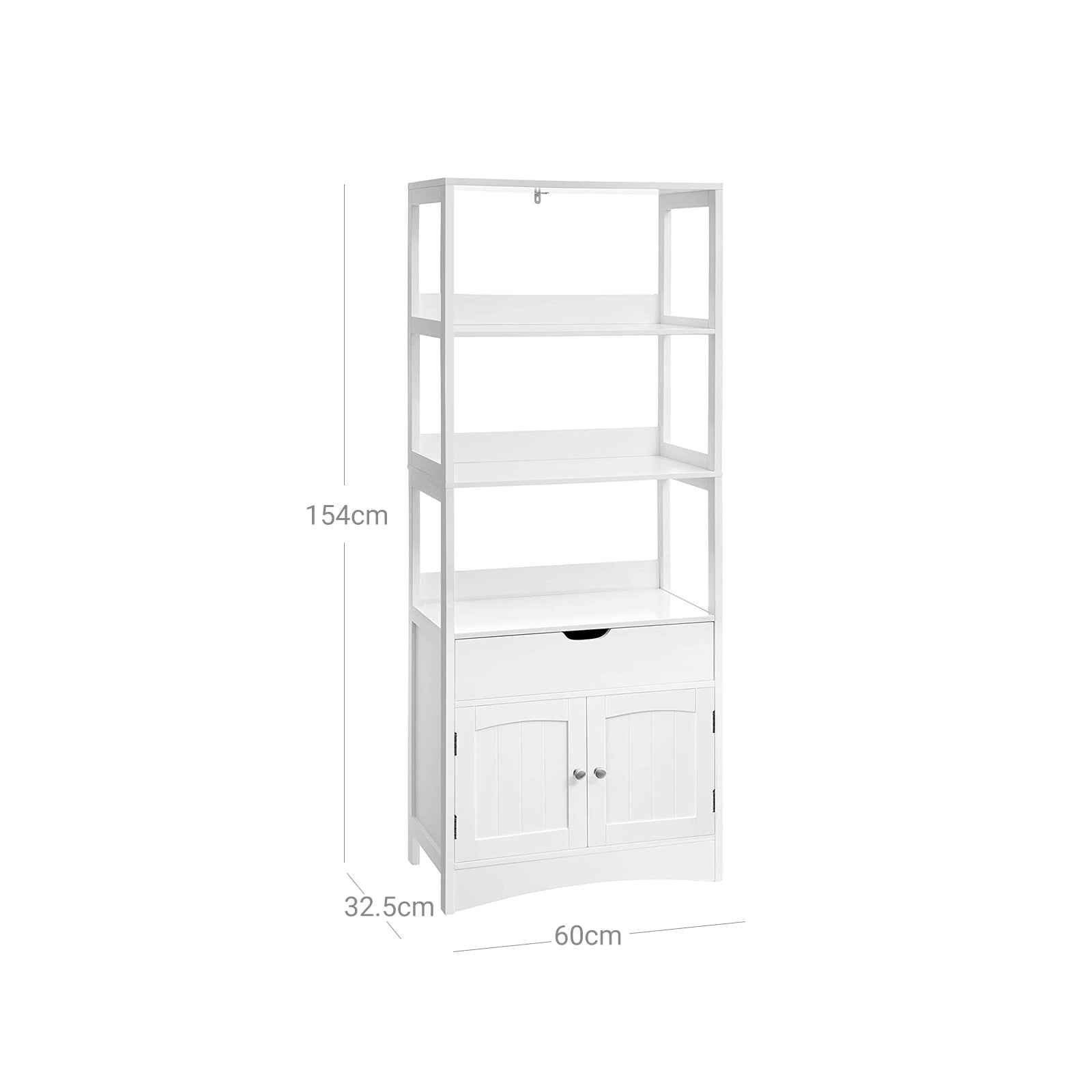 3 Open Shelves Cabinet - image 8
