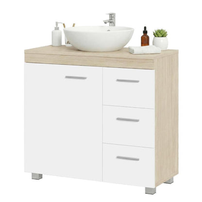 Under-Sink Bathroom Cabinet, 30 x 70 x 64 cm, Cloud White - image 19