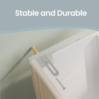 Under-Sink Bathroom Cabinet, 30 x 70 x 64 cm, Cloud White - image 23