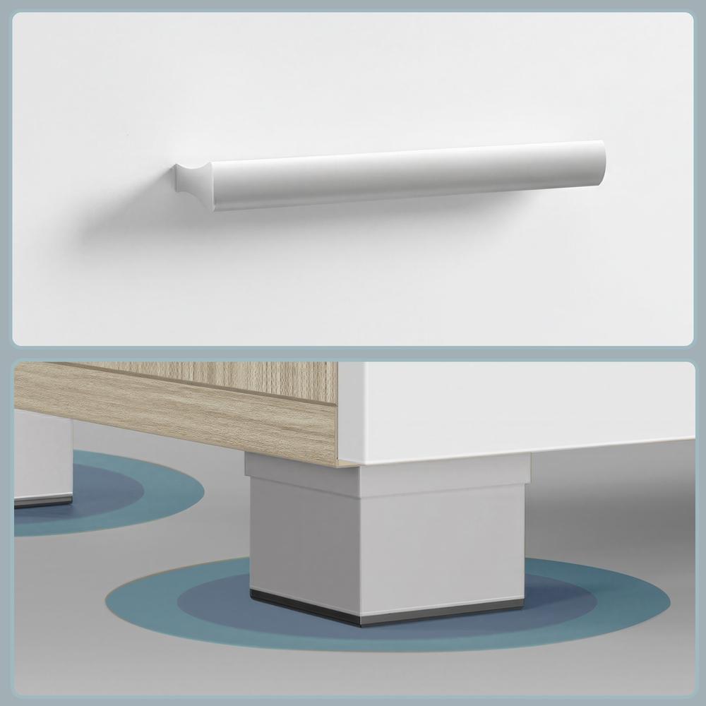Under-Sink Bathroom Cabinet, 30 x 70 x 64 cm, Cloud White - image 24
