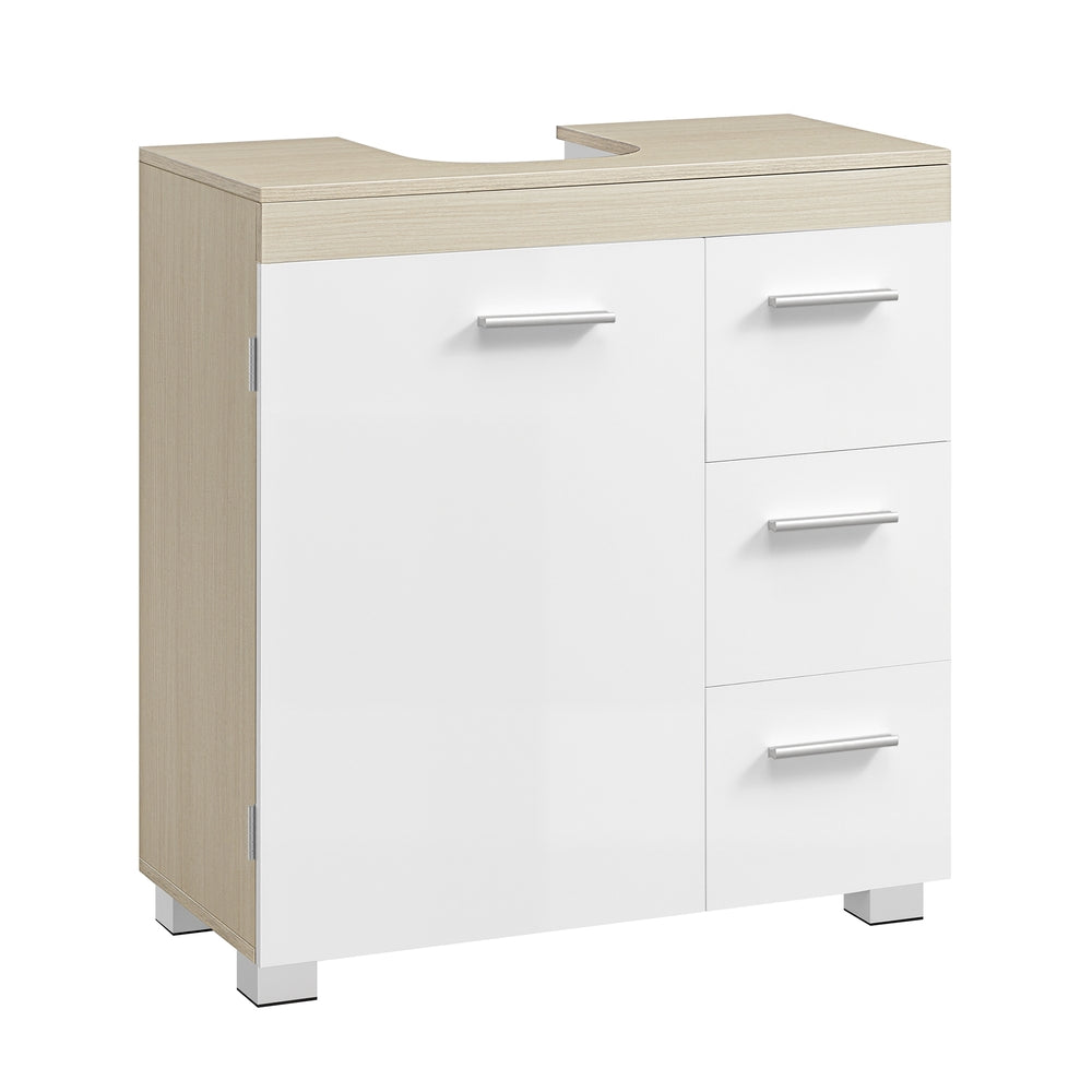Under-Sink Bathroom Cabinet, 30 x 70 x 64 cm, Cloud White - image 27