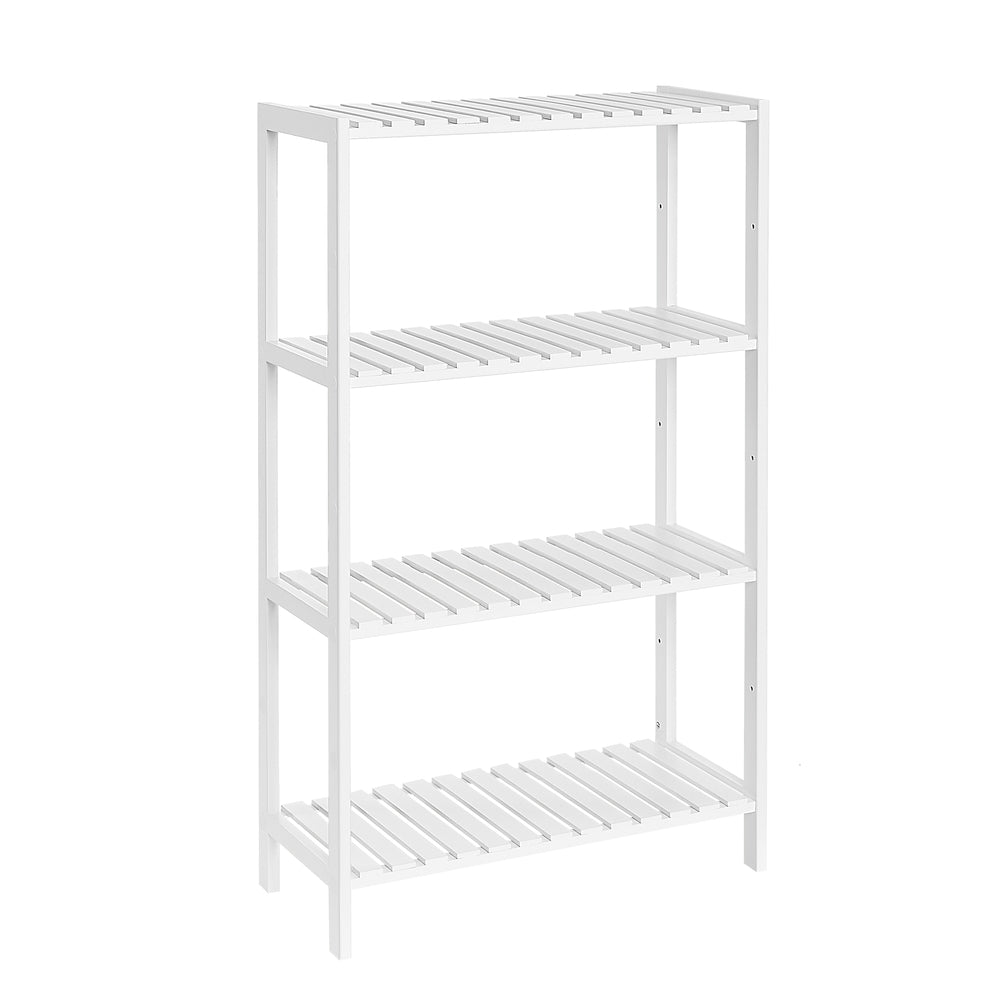 Bamboo Storage Shelf 4-Tier Shelving Unit 26 x 60 x 100 cm - image 1