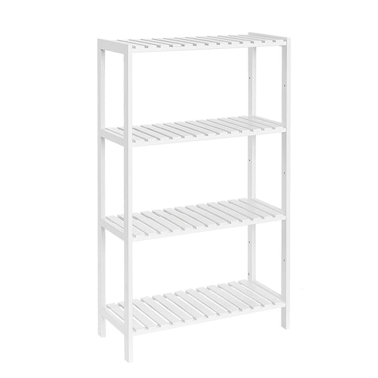 Bamboo Storage Shelf 4-Tier Shelving Unit 26 x 60 x 100 cm - image 1