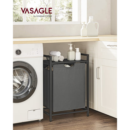 65L Laundry Basket Rustic Brown and Black - image 53