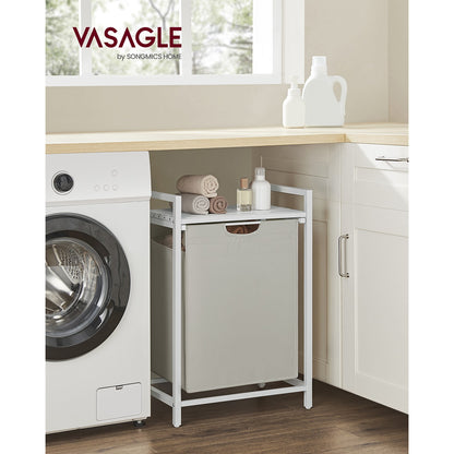 65L Laundry Basket Rustic Brown and Black - image 14
