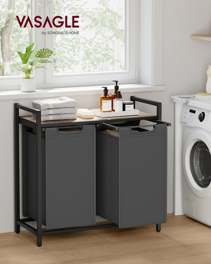 Laundry Sorter Hamper with Removable Bags - image 49
