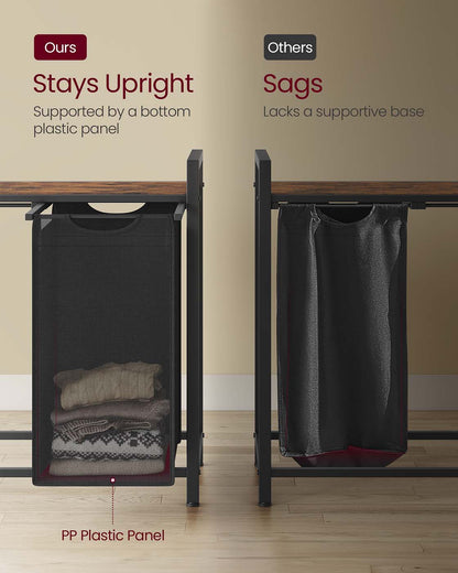 Laundry Sorter Hamper with Removable Bags - image 60