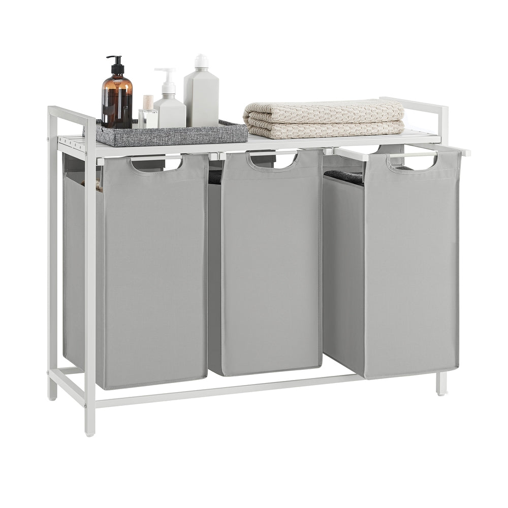 Laundry Basket with 3 Pull-Out and Removable Bags - image 47