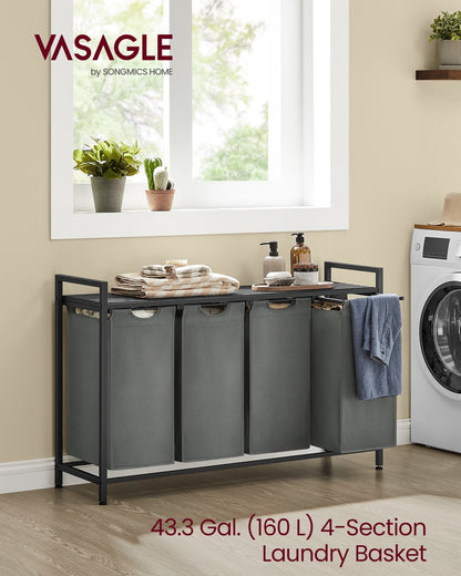 Laundry Basket with 3 Pull-Out and Removable Bags - image 34