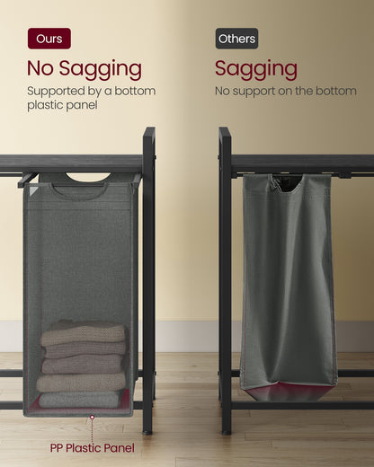 Laundry Basket with 3 Pull-Out and Removable Bags - image 36