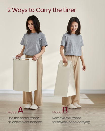 Laundry Basket with 3 Pull-Out and Removable Bags - image 45