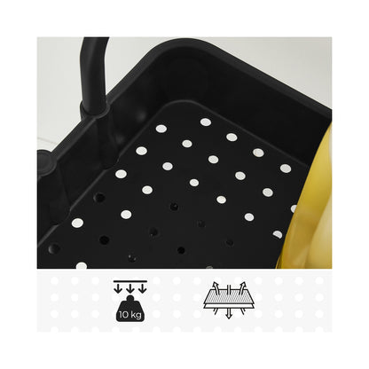3-Tier Storage Cart Black - image 12