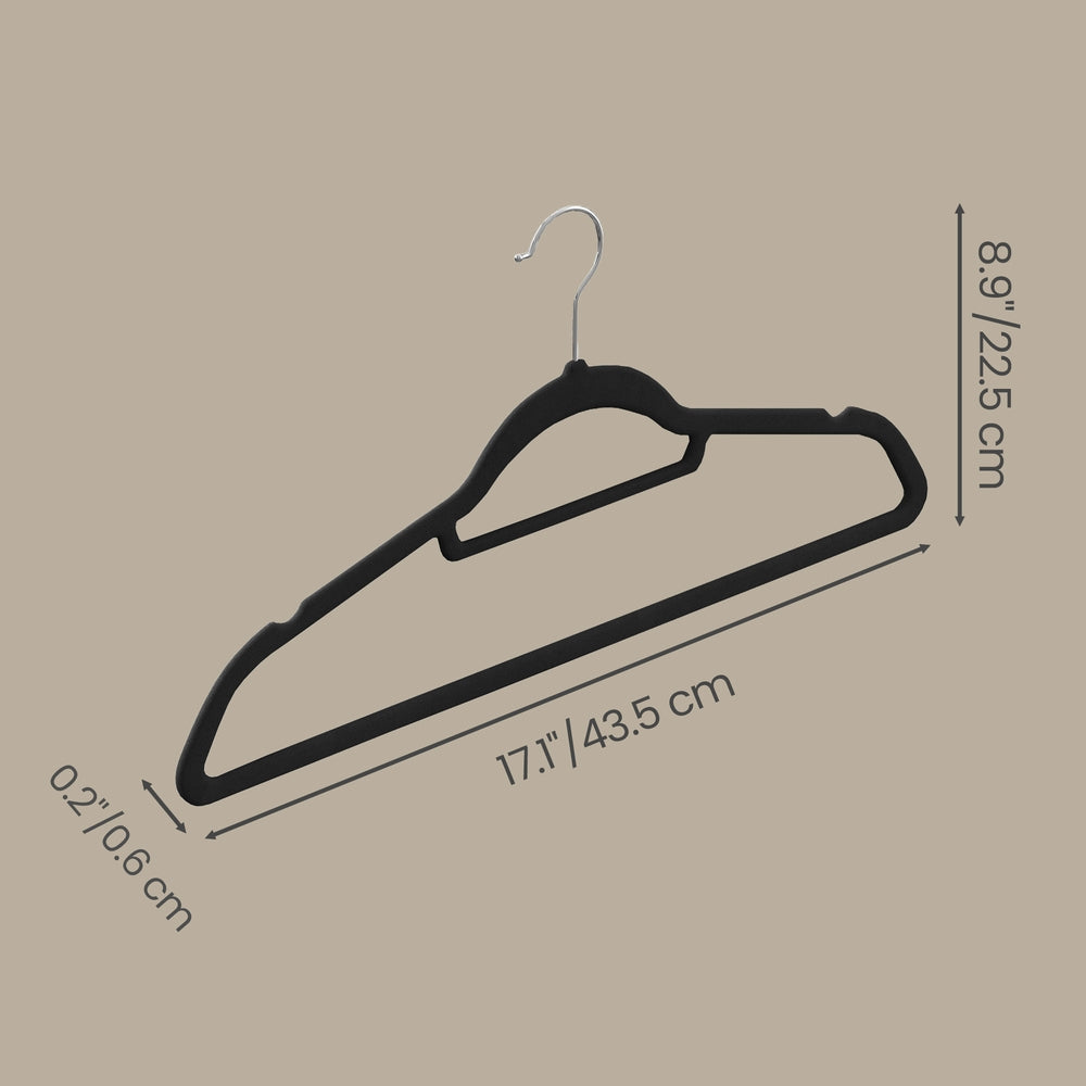 Velvet Hangers, Set of 50 Clothes Hanger with Rose Gold Swivel Hook, Non-Slip - image 16