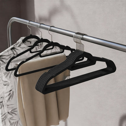 Velvet Hangers, Set of 50 Clothes Hanger with Rose Gold Swivel Hook, Non-Slip - image 17