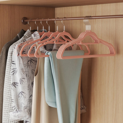 Velvet Hangers, Set of 50 Clothes Hanger with Rose Gold Swivel Hook, Non-Slip - image 37
